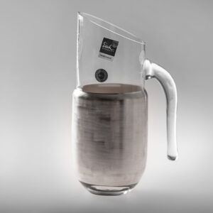 SignO Wasserkaraffe SILBER Limited Edition mit SIGNATUR WASSER